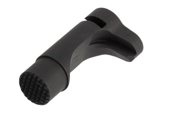 Nighthawk Custom 1911 Extended mag release is machined from carbon steel